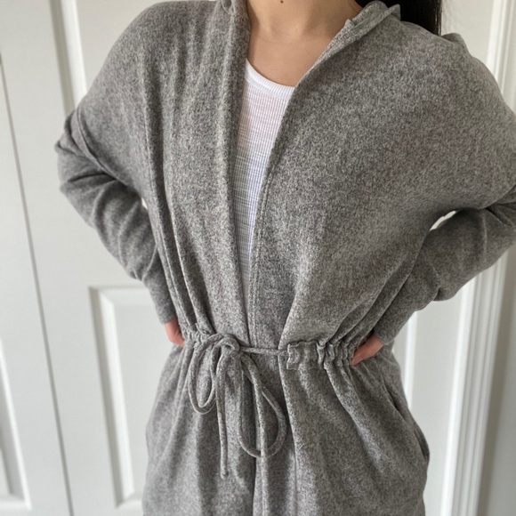 MELLOW - Heather Grey Hoodie - Picture 7 of 8